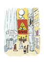 Cartoon: IGMental (small) by Bettina Bexte tagged gewerkschaft,wunderheiler,esoterik,wahrsager,geistheiler,aura,handaufleger,alternative,heilmethoden,visionen,übersinnliches,glaube,spiritualität