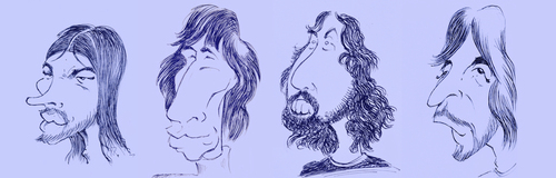Cartoon: Music 3 (medium) by stip tagged caricature,rock