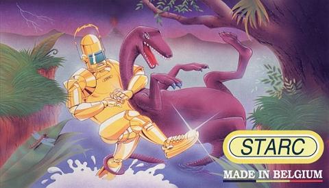 Cartoon: Starc (medium) by stip tagged robot,dinosaur,shoe