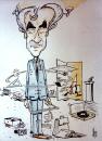 Cartoon: Artschool Headmaster (small) by stip tagged caricature,headmaster,art,school