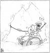 Cartoon: Oil crisis 1991 (small) by stip tagged oil,arab,sheik,ice,1991,crisis