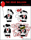 Cartoon: The Dead Balloon (small) by thetoonist tagged death,balloons,creepy,kid,laugh