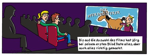 Cartoon: Schoolpeppers 15 (medium) by Schoolpeppers tagged beziehung,bind,date,liebe