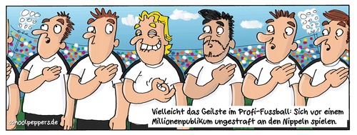 Cartoon: Schoolpeppers 322 (medium) by Schoolpeppers tagged fussball,wm,2014,sport,fetisch