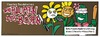 Cartoon: Schoolpeppers 172 (small) by Schoolpeppers tagged blumen,baudelaire,literatur,klassiker,gang,böse