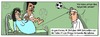 Cartoon: Schoolpeppers 177 (small) by Schoolpeppers tagged geburt,arzt,maradona,fussball