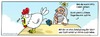 Cartoon: Schoolpeppers 215 (small) by Schoolpeppers tagged gott,himmel,huhn,erde,schöpfung