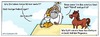 Cartoon: Schoolpeppers 284 (small) by Schoolpeppers tagged gott,schöpfung,pferd,einhorn,pegasus