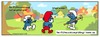 Cartoon: Schoolpeppers 51 (small) by Schoolpeppers tagged schlümpfe