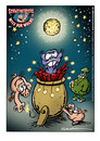 Cartoon: Schweinevogel Witz der Woche 060 (small) by Schweinevogel tagged happy new year neujahr swampie iron doof schweinevogel sid schwarwel witz cartoon raketen 2011 silvester