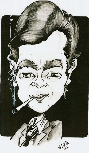 Cartoon: rayuela (medium) by DANIEL EDUARDO VARELA tagged literatura
