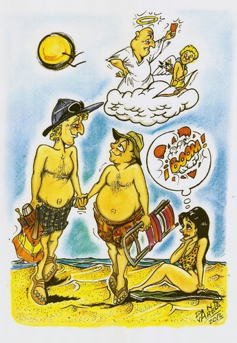 Cartoon: sexo diverso (medium) by DANIEL EDUARDO VARELA tagged homosexual