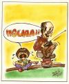 Cartoon: cosas de grande (small) by DANIEL EDUARDO VARELA tagged infancia