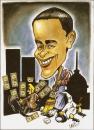 Cartoon: Cuestion de Color (small) by DANIEL EDUARDO VARELA tagged obama