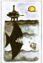 Cartoon: especie de estos tiempos (small) by DANIEL EDUARDO VARELA tagged petroleo