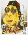 Cartoon: kadafi (small) by DANIEL EDUARDO VARELA tagged libia