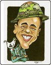 Cartoon: la paz ? (small) by DANIEL EDUARDO VARELA tagged nobel