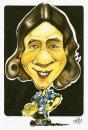 Cartoon: la pulga (small) by DANIEL EDUARDO VARELA tagged maradona