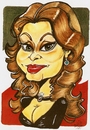 Cartoon: sofia (small) by DANIEL EDUARDO VARELA tagged belleza