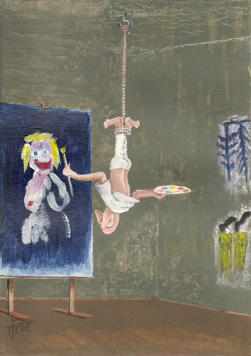 Baselitz kann auch andersrum Baselitz kann auch andersrum