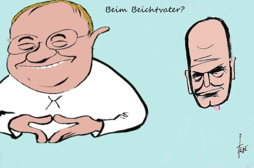 Cartoon: Laschet (medium) by tiede tagged laschet,armin,brinkhaus,beichtvater,maskenbeschaffung,tiede,cartoon,karikatur,laschet,armin,brinkhaus,beichtvater,maskenbeschaffung,tiede,cartoon,karikatur