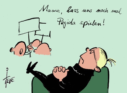 Pegida spielen