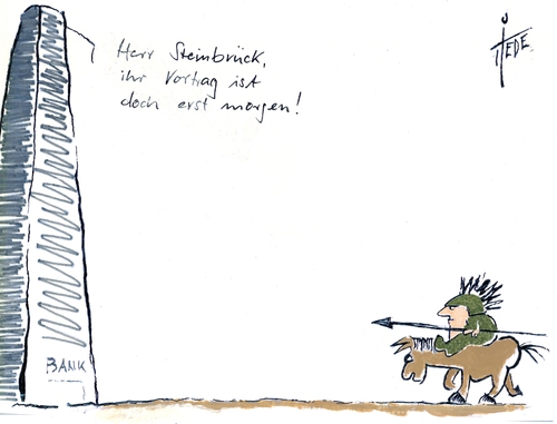 Steinbrück .... Steinbrück ....