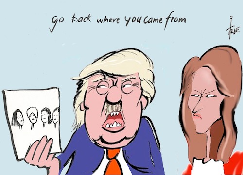 Trump and Melania