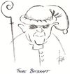 Cartoon: Frohe Botschaft (small) by tiede tagged papst kondom kondomverbot tiedemann tiede