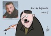 Cartoon: Abgang Bachmann (small) by tiede tagged lutz,bachmann,pegida