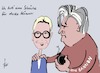 Cartoon: AfD und Trump (small) by tiede tagged alice,weidel,afd,steve,bannon,trump,breitbart,fake,news,tiede,cartoon,karikatur