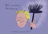 Cartoon: Boris Becker (small) by tiede tagged boris,becker,tennis,wimbledon,tiede,cartoon,karikatur