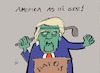 Cartoon: Davos (small) by tiede tagged davos,wto,weltwirtschaftsforum,wirtschaft,klimawandel,greta,thunberg,trump,tiede,cartoon,karikatur