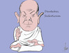 Cartoon: deutsches Sedativum (small) by tiede tagged sedativum,scholz,kanzler,medizin,buddha,tiede,cartoon