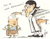 Cartoon: Grundschulstudie 2012 (small) by tiede tagged grundschulstudie,lesekompetenz,mathematik,grundschulvergleich,bundesländer,horst,seehofer,lehrer,lämpel,wilhelm,busch,bayern,tiede,joachim,tiedemann,cartoon,karikatur