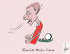 Cartoon: Kimmich - Taktik (small) by tiede tagged kimmich,corona,impfumgang,fussball,bayern,münchen,tiede,cartoon,karikatur