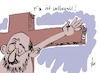 Cartoon: Koalitionsvertrag (small) by tiede tagged martin,schulz,spd