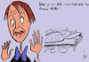 Cartoon: Lauterbach (small) by tiede tagged lauterbach,karl,spd,covid,warnung,tiede,cartoon,karikatur