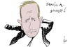 Cartoon: Lindner (small) by tiede tagged lindner,fdp,jamaika,sondierung,tiede,cartoon,karikatur