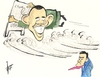 Cartoon: Obamas Hurrikan (small) by tiede tagged obama,romney,elections,usa,wahlkampf,hurrikan,hurricane,tiede,joachim,tiedemann,cartoon,karikatur