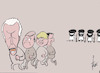 Cartoon: Raus! (small) by tiede tagged afghanistan,taliban,biden,kabul,tiede,cartoon,karikatur