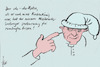 Cartoon: Ratzinger (small) by tiede tagged ratzinger,missbrauch,kirche,benedikt,tiede,cartoon,karikatur