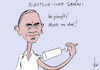 Cartoon: Sahin (small) by tiede tagged sahin,biontech,impfung,tiede,cartoon,karikatur
