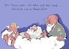 Cartoon: Sigmund Freud (small) by tiede tagged sigmund,freud,himmel,tiede,cartoon,karikatur