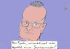 Cartoon: Spahn (small) by tiede tagged spahn,tiede,cartoon