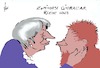 Cartoon: Theresa May (small) by tiede tagged theresa,may,gibraltar,brexit,tiede,cartoon,karikatur