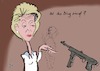 Cartoon: von der Leyen (small) by tiede tagged von,der,leyen,bundeswehr,franco,illkirch,tiede,cartoon,karikatur