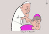 Cartoon: Woelki (small) by tiede tagged woelki,papst,rom,missbrauch,tiede,cartoon,karikatur