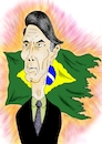 Cartoon: Bolsonaro - president of Brazil (small) by Guto Camargo tagged brazil,bolsonaro,president