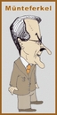 Cartoon: Müntefering (small) by michaskarikaturen tagged münteferingkatikatur